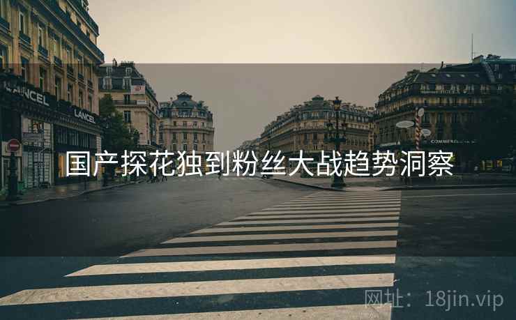 国产探花独到粉丝大战趋势洞察