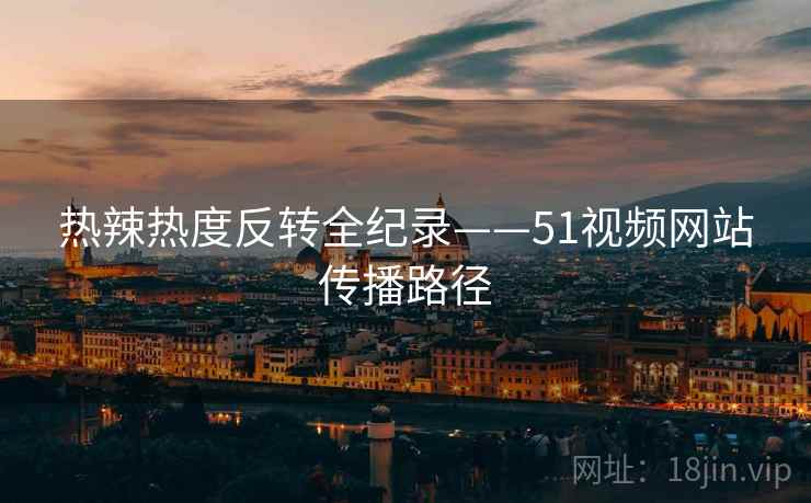 热辣热度反转全纪录——51视频网站传播路径