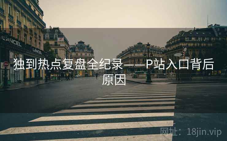 独到热点复盘全纪录——P站入口背后原因