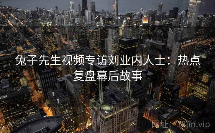 兔子先生视频专访刘业内人士：热点复盘幕后故事